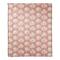 Pink Floral Pattern 50" x 60" Coral Fleece Blanket